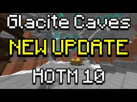 A New Mining Update! Glacite Tunnels + New Gemstones | Hypixel Skyblock Alpha