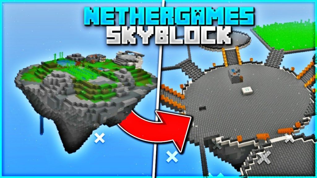 How I changed my skyblock island in 24 Hours || Nethergames Skyblock