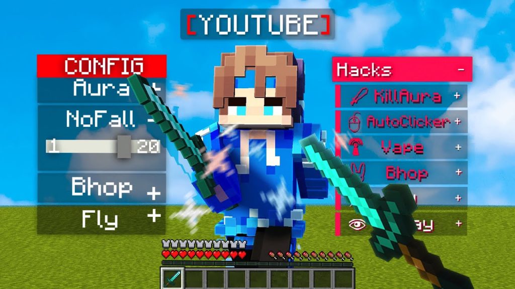 I Hacked On Minecraft YouTubers