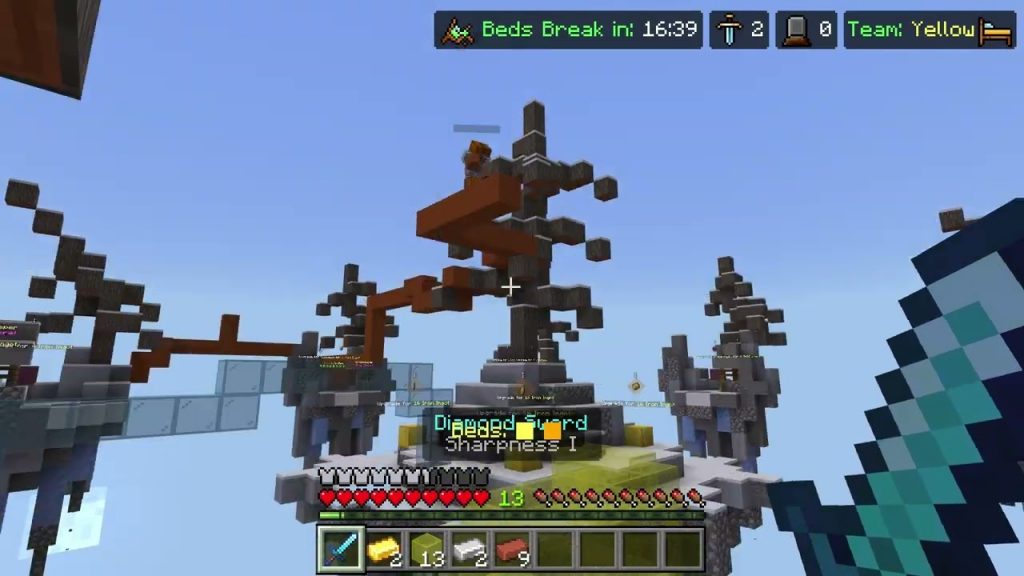 Making a personal record on Minecraft Bedwars