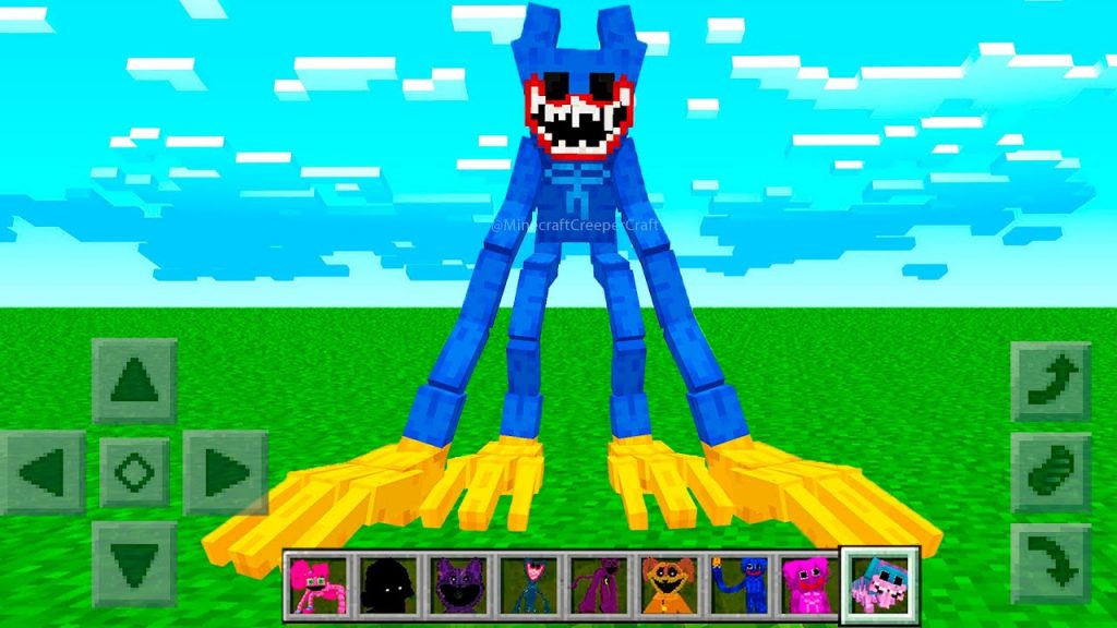 Pibby Glitch Poppy Playtime Chapter 3 EVERY SMILING CRITTERS ADDON UPDATE in MINECRAFT PE