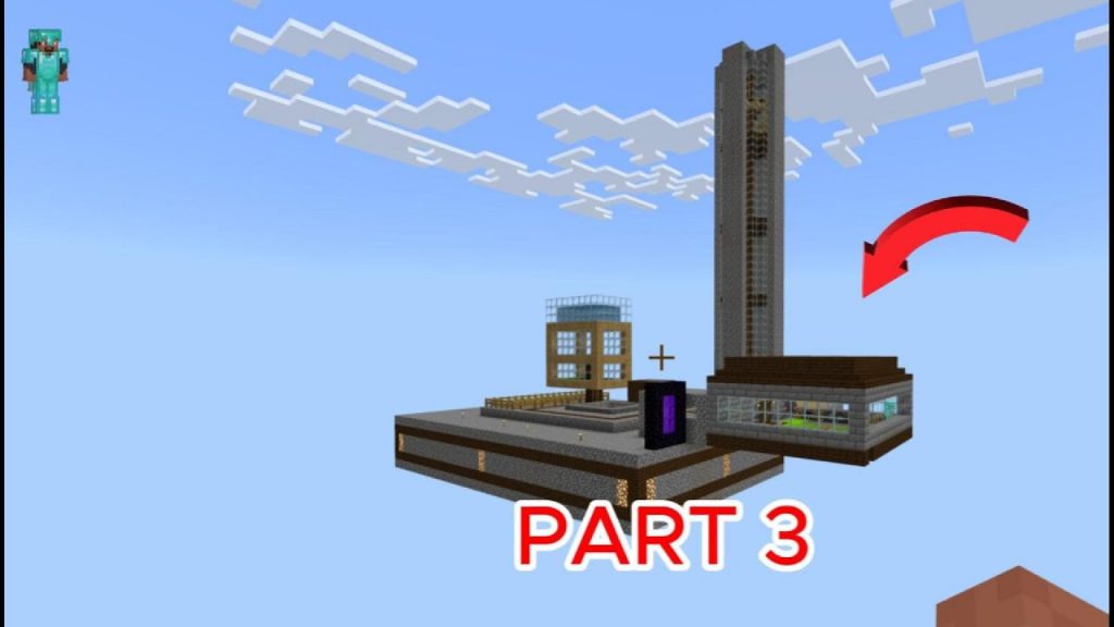 Playing SKYBLOCK In MINECRAFT PART 3!