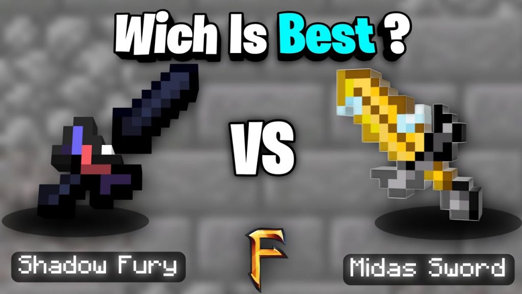 Shadow Fury VS Midas Sword Wich Is Better ?... (Fakepixel Skyblock)