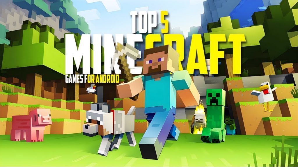 Top 5 Games Like MineCraft For Android | MineCraft Games For Android