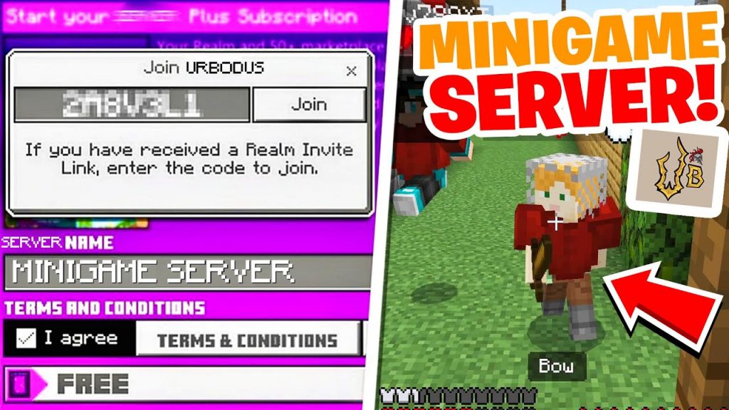 #1 New Minecraft Anarchy SMP & Minigame Server! (BEDROCK MINIGAME SERVER)