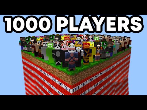 1000 Players VS One Trap...