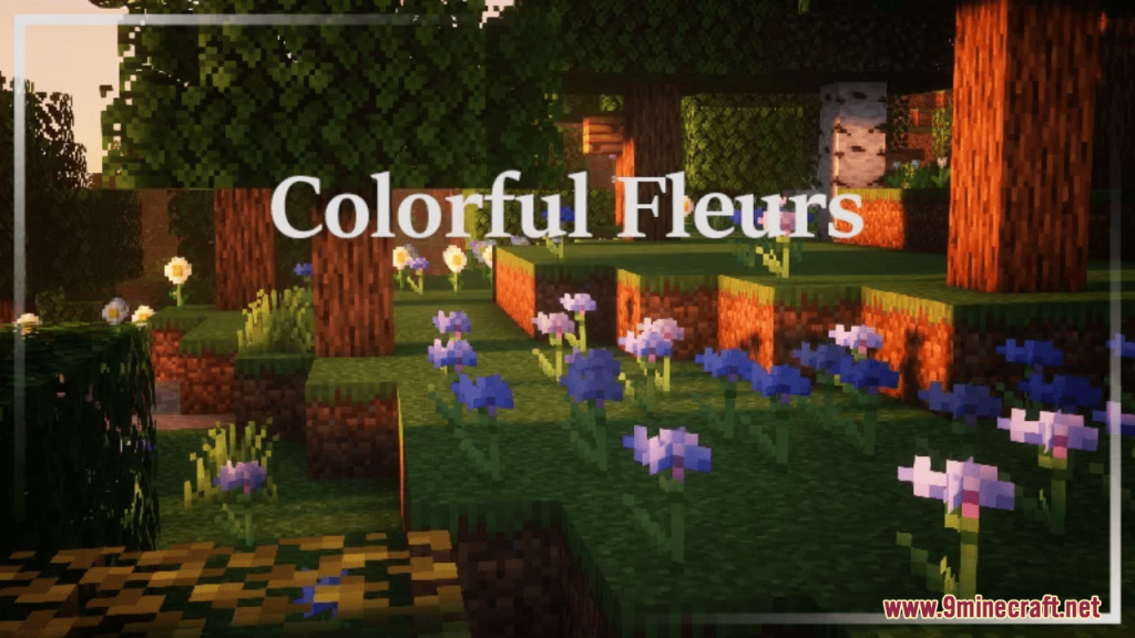 Colorful Fleurs Resource Pack (1.20.4, 1.19.4) Texture Pack