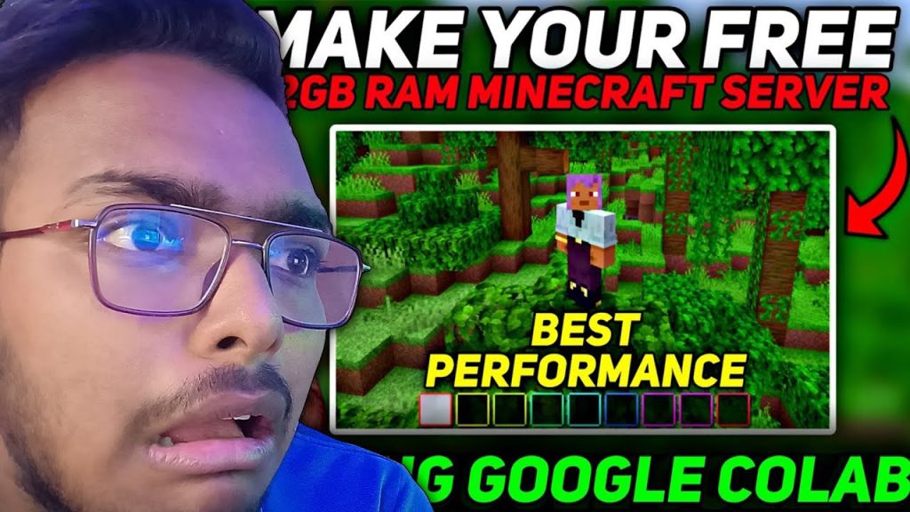 How To Create Free 12GB Ram Minecraft Server Using Google Colab