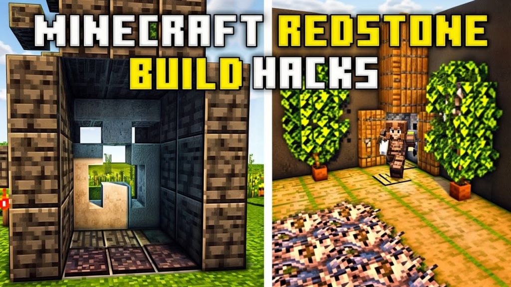Minecraft: NEW Redstone Build Hacks & Ideas! #video