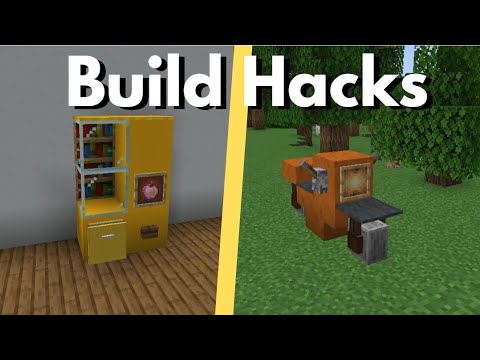 30+ Incredible Build hacks in Minecraft!