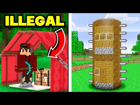 6 Most Illegal Minecraft builds
