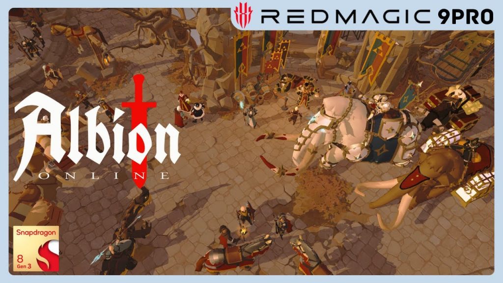 Albion Online | Android Gameplay | Red Magic 9 Pro | 16/512 | Snapdragon 8 Gen 3 | Max Settings