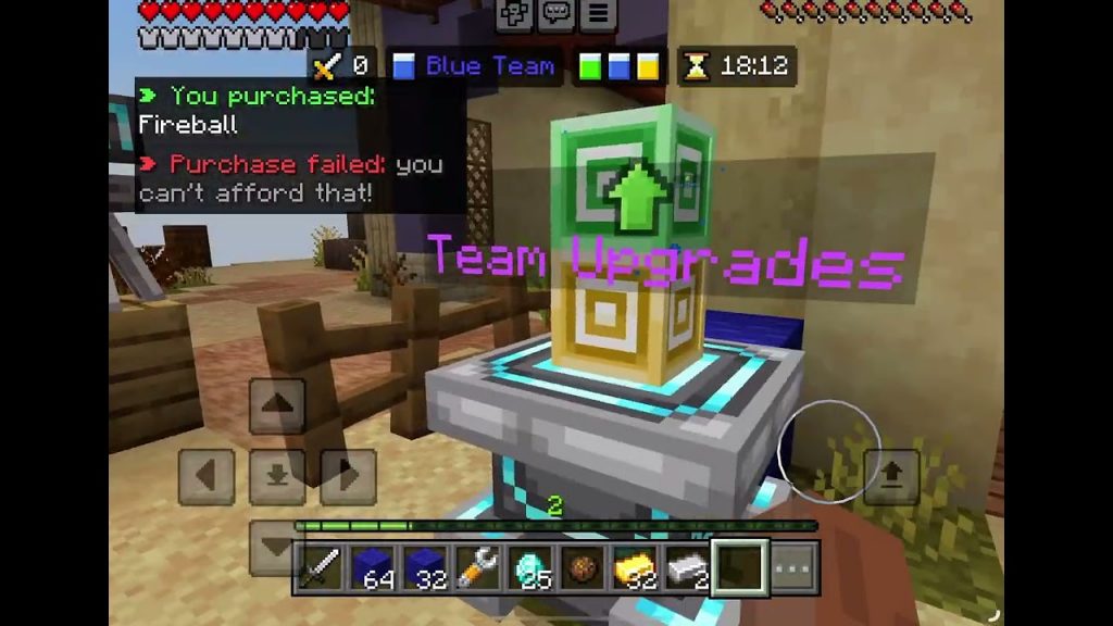 Bedwars squads in minecraft the hive