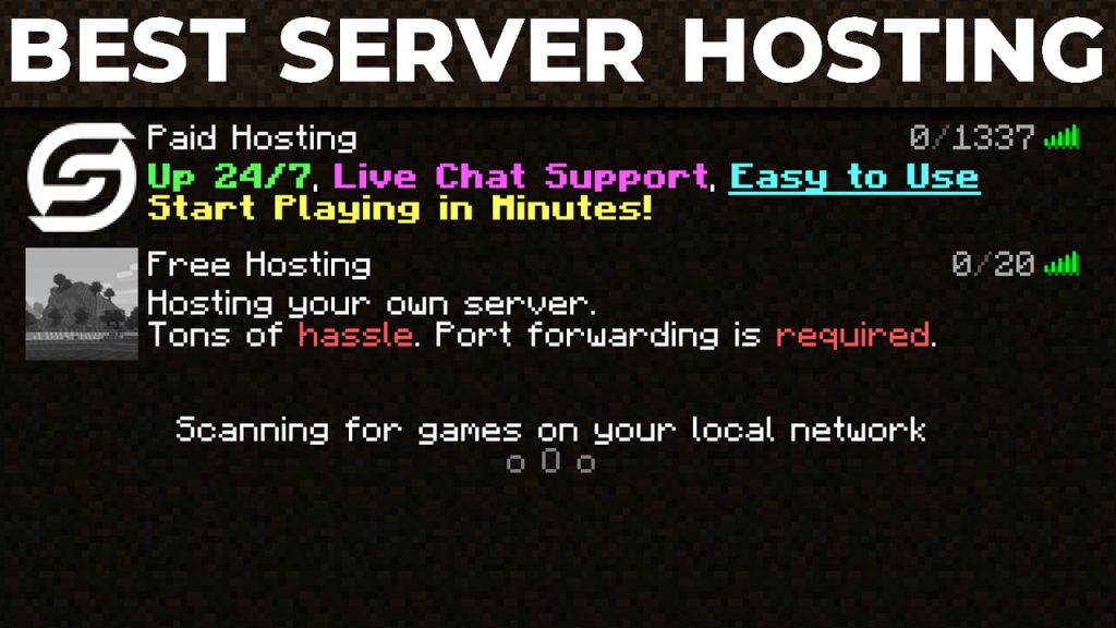 Best Ways to Host a Minecraft Server
