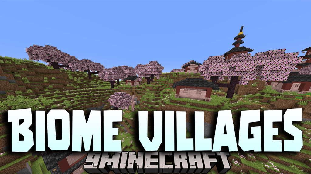 Biome Villages Data Pack (1.20.5, 1.19.4) Experience The Vibrant