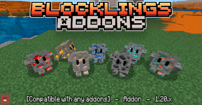 Blocklings Addon (1.20) – MCPE/Bedrock Mod