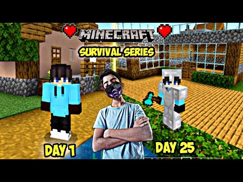 Can I Survive On A Single Island For 100 Days In Minecraft ? | Minecraft Survival Series #1