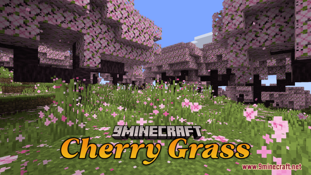 Cherry Grass Resource Pack (1.20.4, 1.19.4) Texture Pack