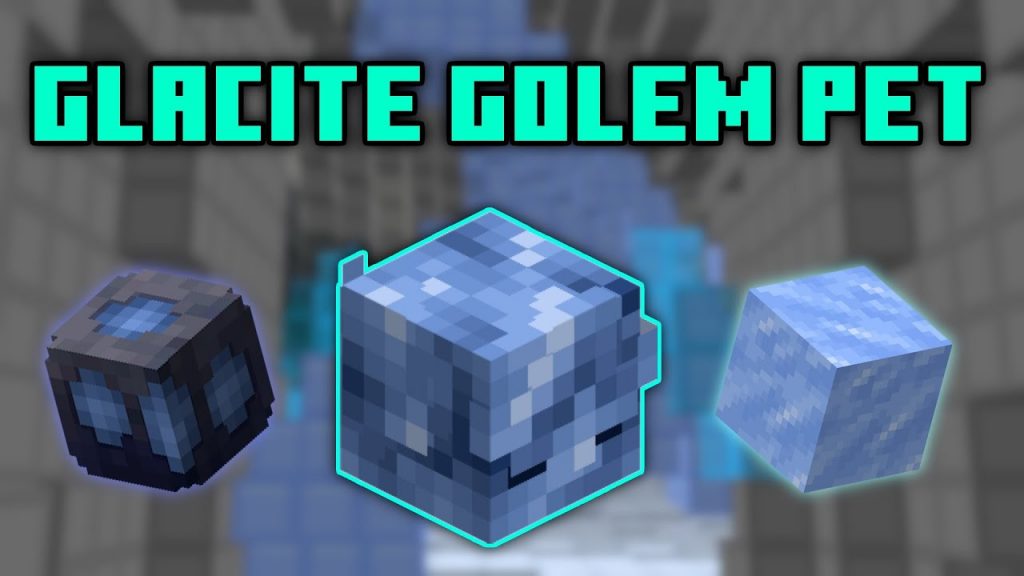 Crafting the Glacite Golem Pet! | Hypixel SkyBlock
