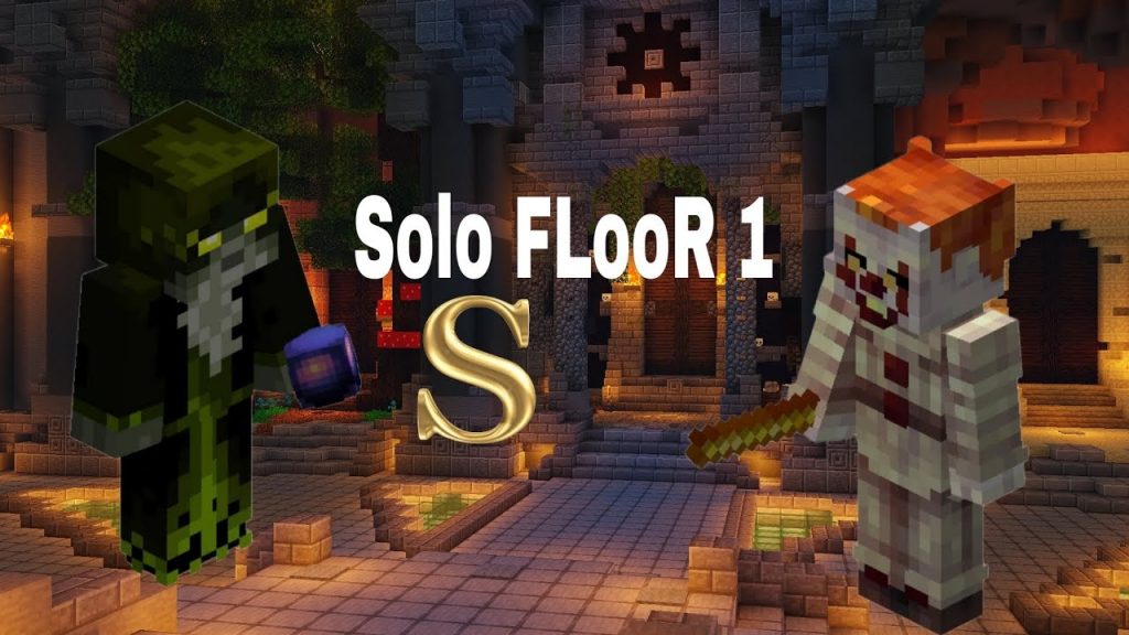 Doing Solo FLooR 1 ! Dungeon || Fakepixel Skyblock || Minecraft|