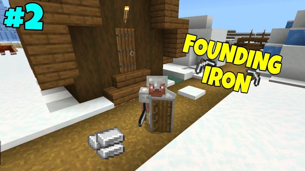 FOUNDING IRON FOR PROTECTION || MINECRAFT EP - 2