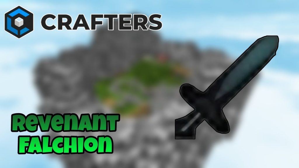 Finally Make Revenant Falchion in Craftersmc Skyblock || Minecraft