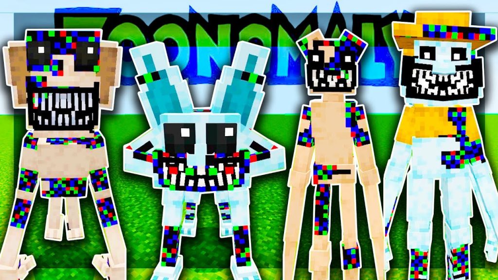 Glitch ZOONOMALY All JUMPSCARES in Minecraft
