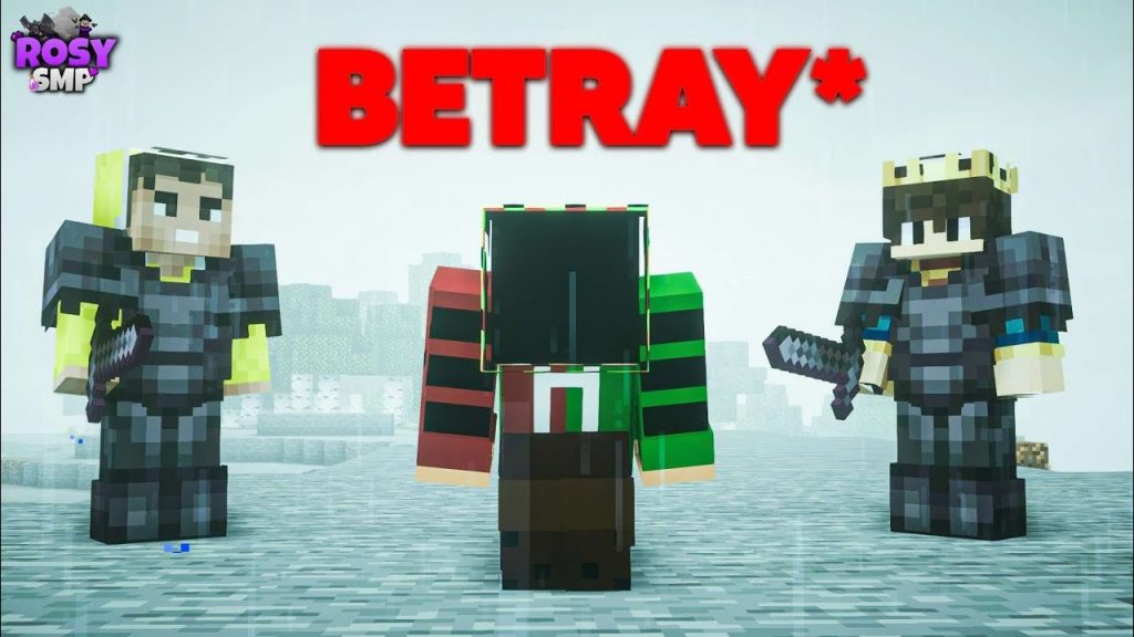 How i got BETRAY by my trusted teammate in this minecraft smp |