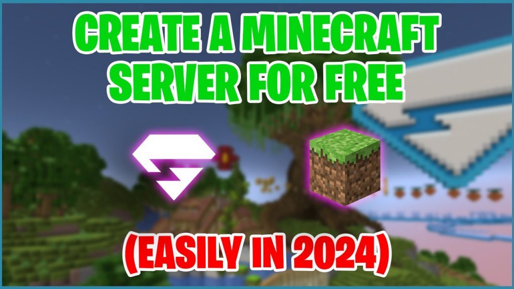 How to create a MINECRAFT SERVER for FREE in 2024! [JAVA + BEDROCK]