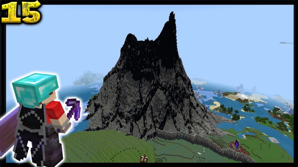 I Built a MASSIVE Volcano (100,000+ Blocks) in Minecraft Survival! S2:EP15