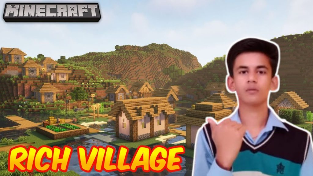 I Found A RICH Village in Minecraft | Minecraft Survival series #1