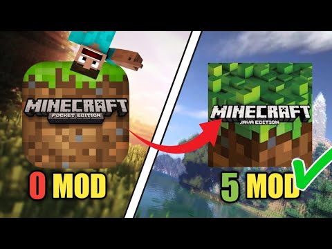 I Installed Top 5 Mods That Turn MCPE Into Minecraft Java Edition || serp shader minecraft pe 1.18