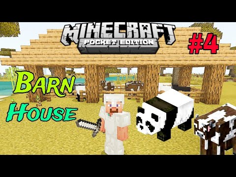 I MADE EPIC BARN IN MINECRAFT SURVIVAL SERIES | #minecraft #minecraftsurvival