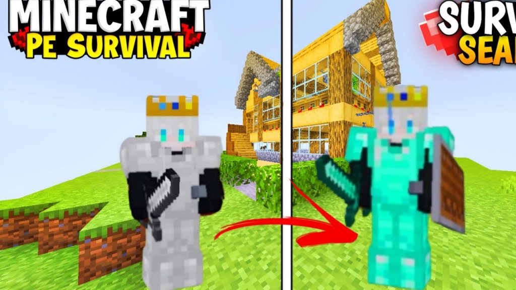 I Made A Best Diamond Armor In My Survival World || Survival series EP - 2