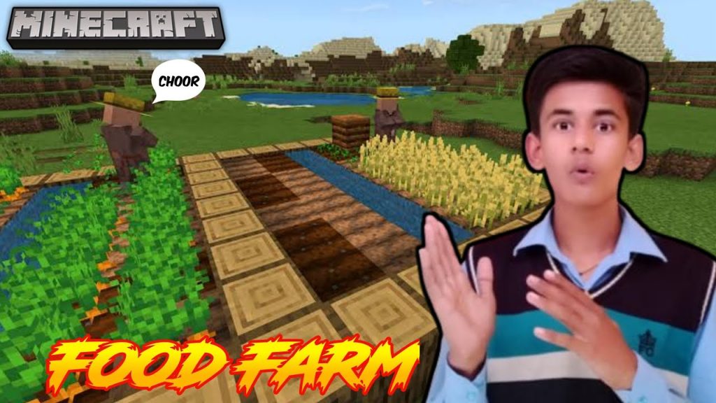 I Made A FOOD FARM in Minecraft | Minecraft Survival series #3