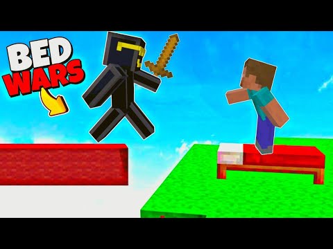 I Played Bedwar First Time In Minecraft (Hindi)