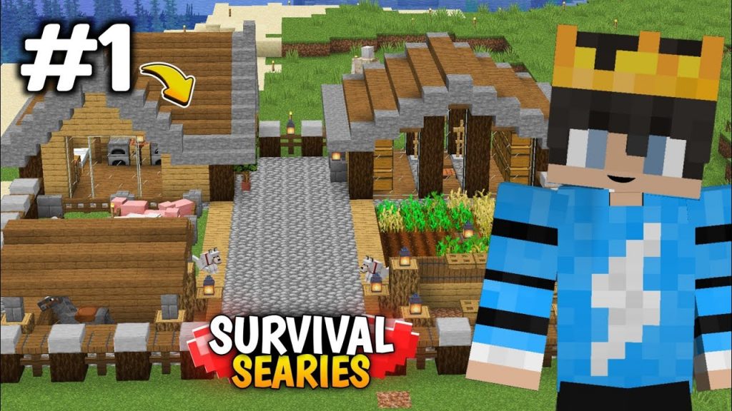 I Started Survival Series in Minecraft Java Edition 1.20 #part1