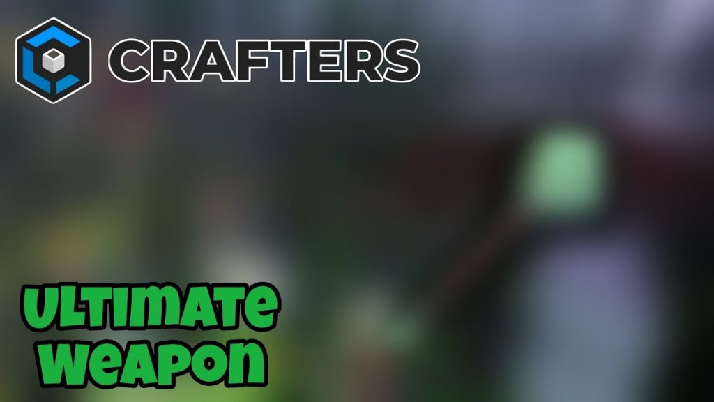 I make a Ultimate Weapon in Craftersmc Skyblock || Minecraft