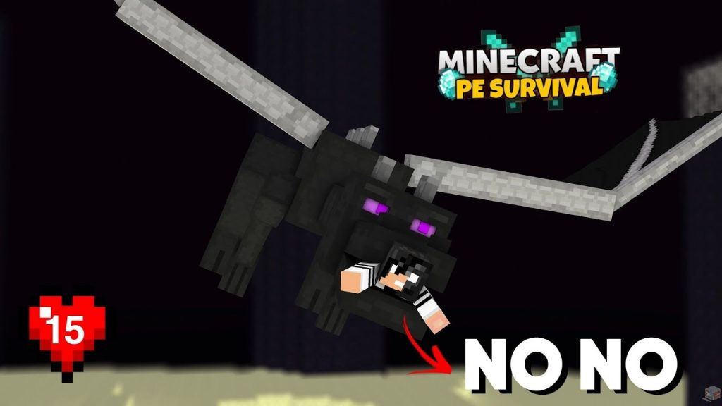 Killing Dragon gone wrong minecraft survival series episode 15 || mcpe  #minecraft #mcpe