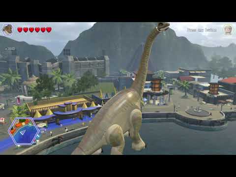 LEGO Jurassic World Flying Brachiosaurus Glitch