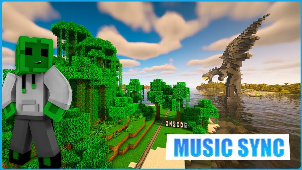 Lost Sky - Dreams  | Minecraft Music Sync 4K