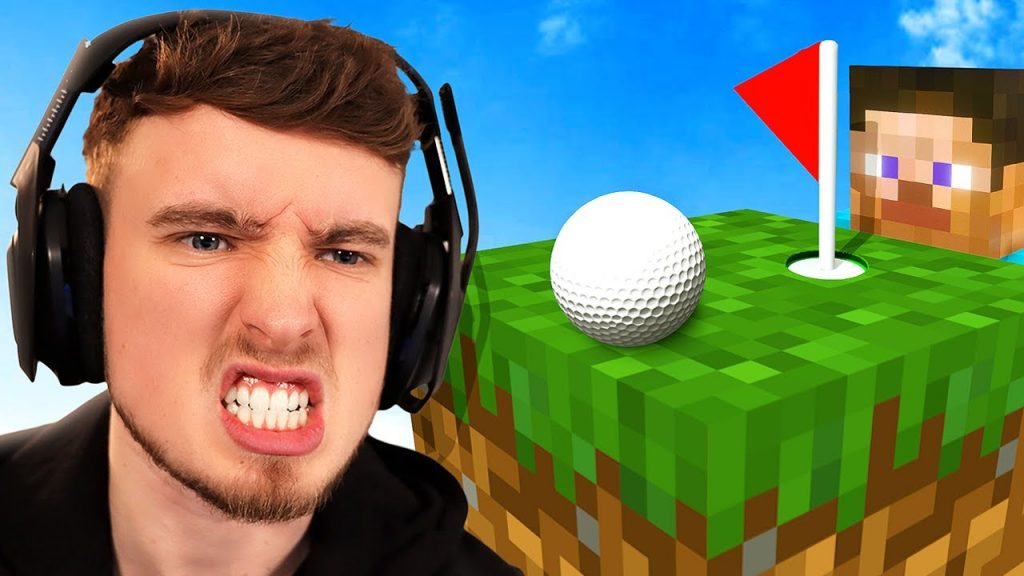 MINECRAFT Golf Made us Rage - Golf It Gameplay