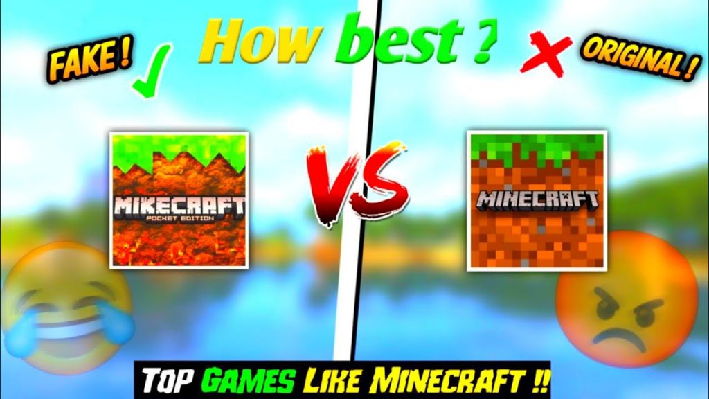MINECRAFT LIKE GAMES for Android/iPhone