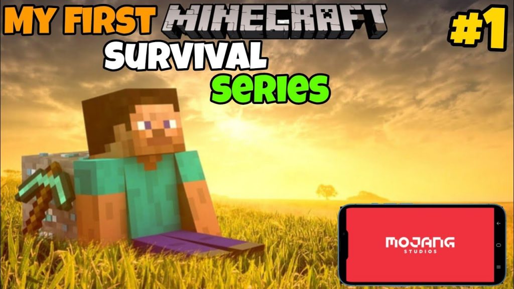 MY FIRST TIME MINECRAFT SURVIVAL SERIES #1
