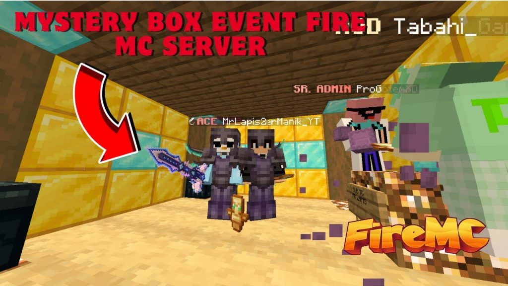MYSTERY BOX EVENT FIRE MC SERVER #firemc  @lapislive @PSD1