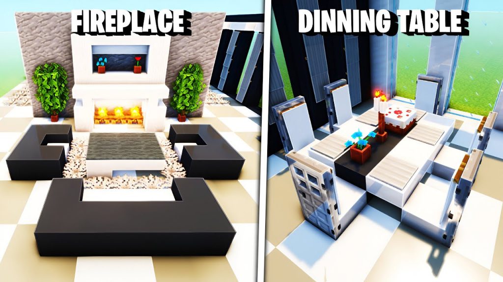 Minecraft | 10+ BEST Living Room Build Hacks