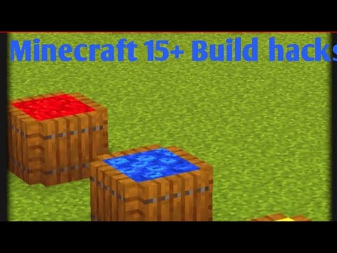 Minecraft 15+ Build hacks that you should make in your world