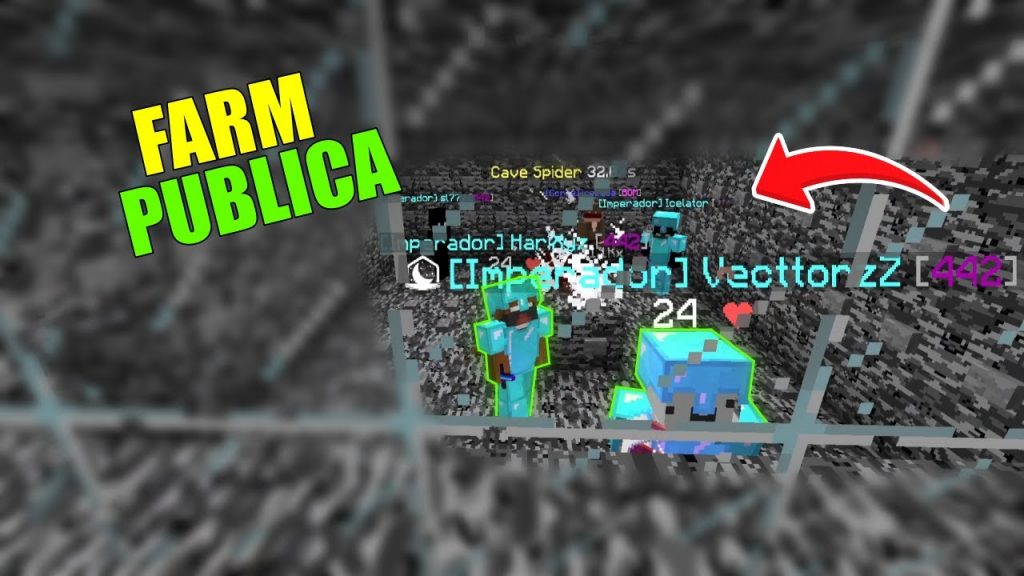 Minecraft: FIZ UMA FARM PUBLICA mas... - FACTIONS VANGUARD