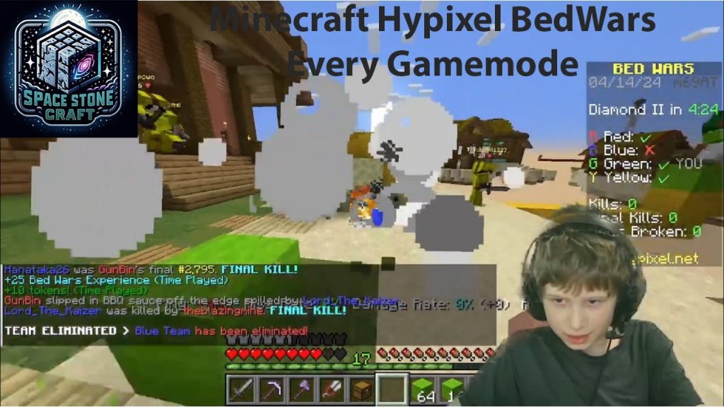 Minecraft Hypixel BedWars Every Gamemode [BedWars-Episode:9]