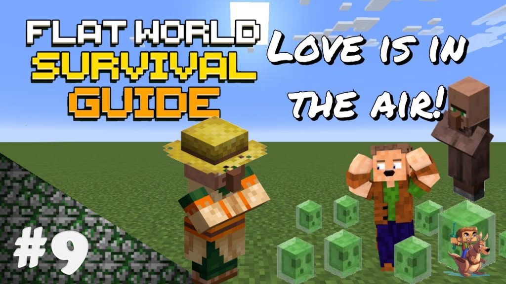 Minecraft Lets Play - DRP's Flat World Survival Guide Episode 9 - Love is in the Air!